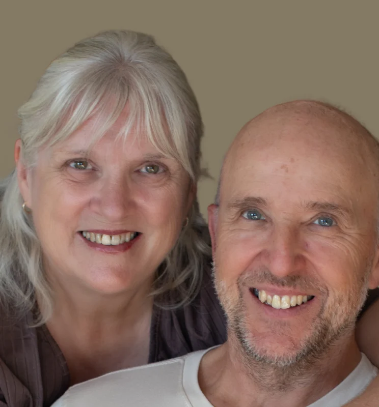 Jon and Jude smiling together